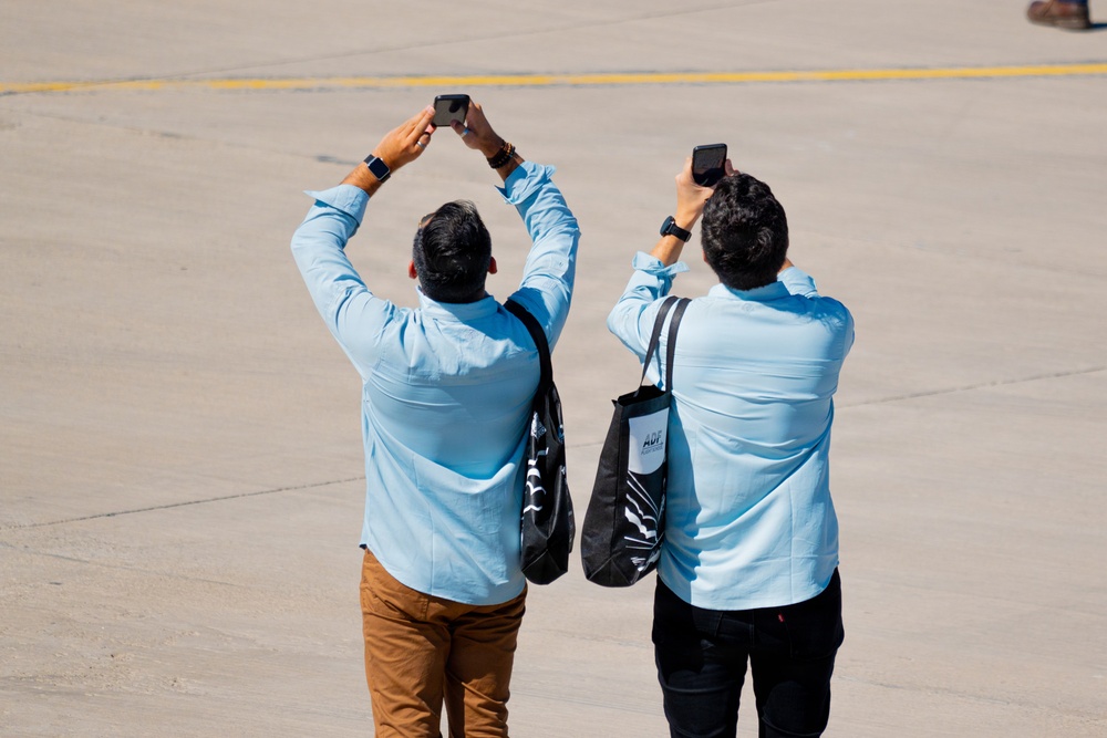 F-22 Raptor Aerial Demonstration Team performs at FIDAE 2024