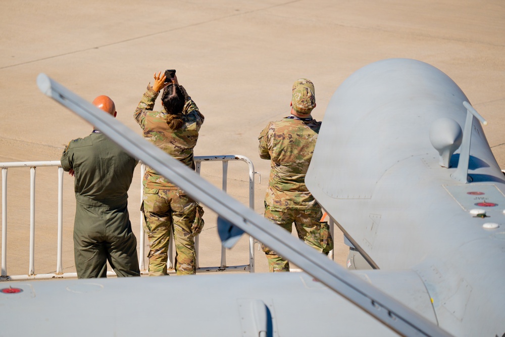 F-22 Raptor Aerial Demonstration Team performs at FIDAE 2024