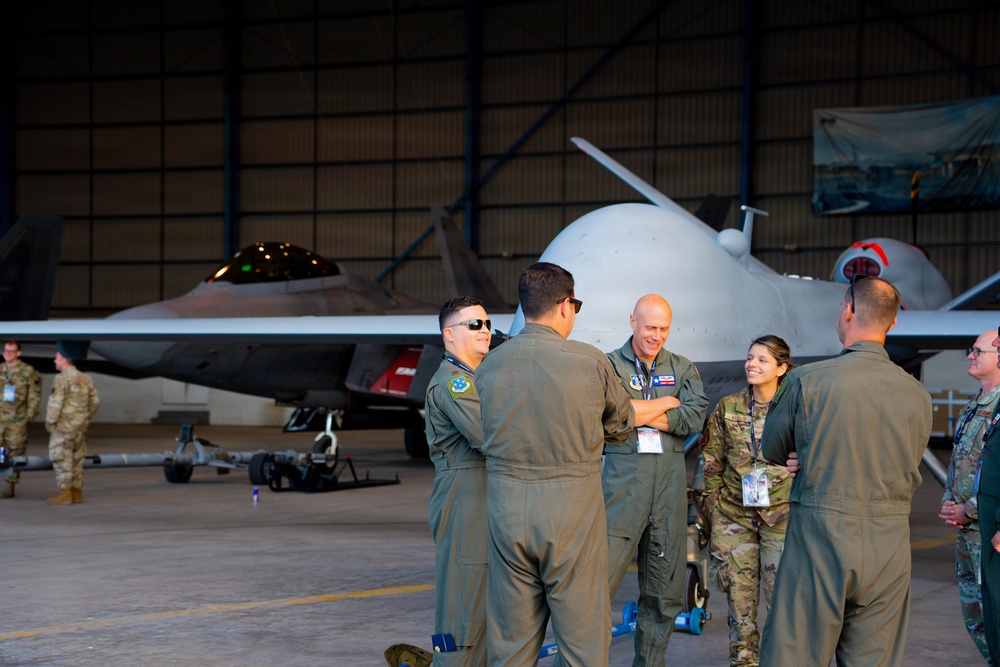 F-22 Raptor Aerial Demonstration Team performs at FIDAE 2024
