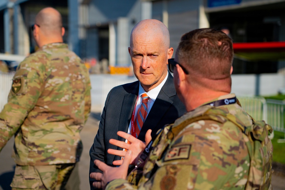 F-22 Raptor Aerial Demonstration Team performs at FIDAE 2024