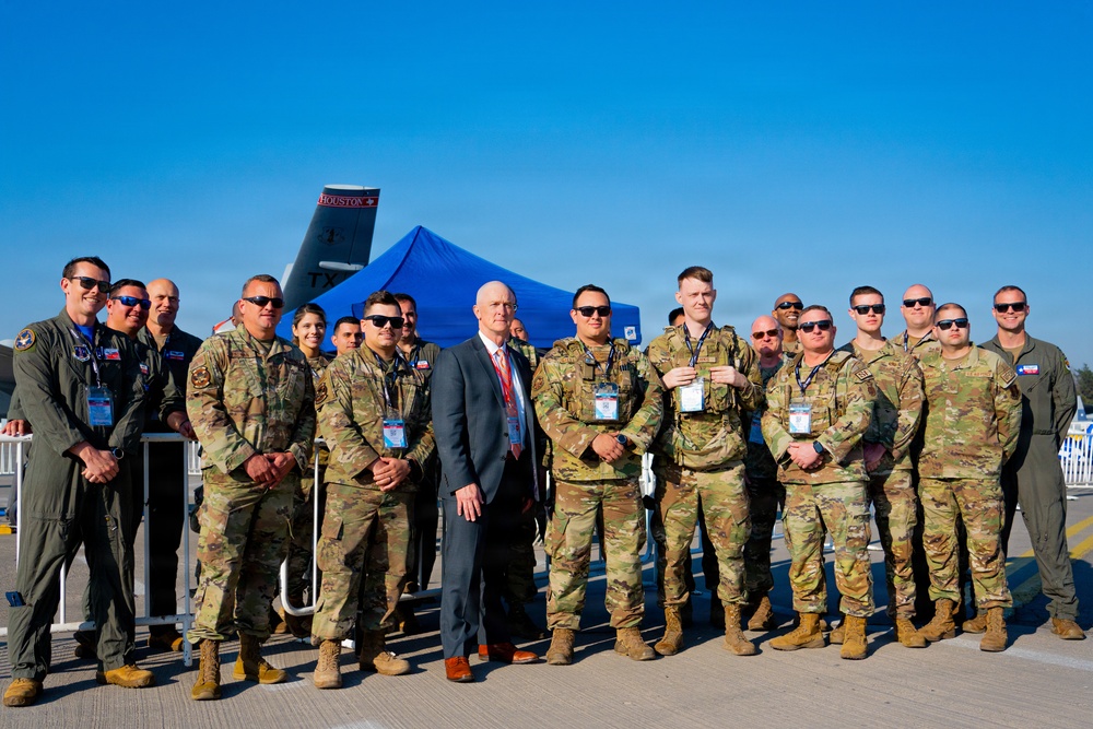 F-22 Raptor Aerial Demonstration Team performs at FIDAE 2024