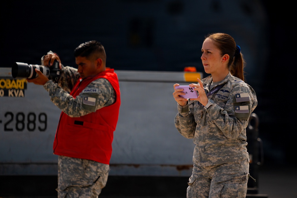 F-22 Raptor Aerial Demonstration Team performs at FIDAE 2024