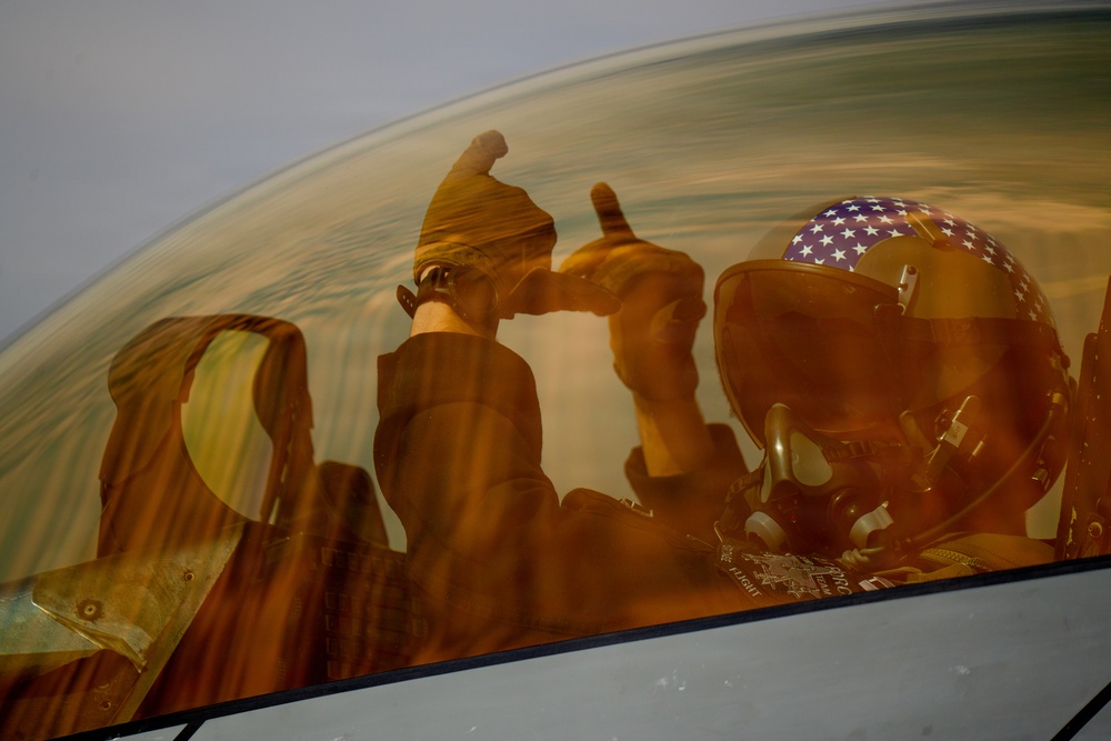 F-22 Raptor Aerial Demonstration Team performs at FIDAE 2024