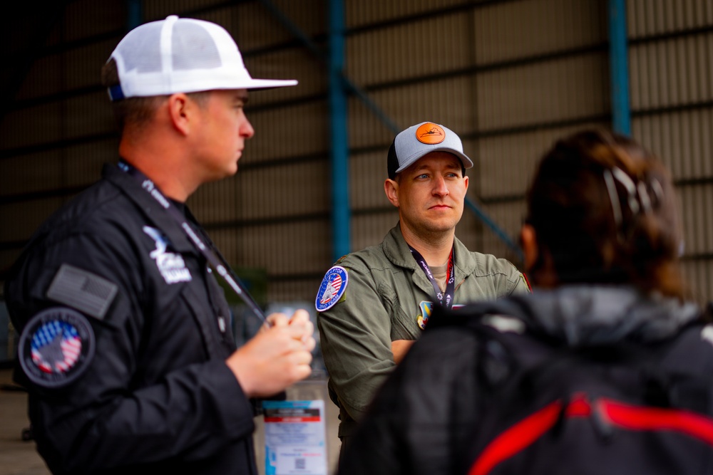 F-22 Raptor Aerial Demonstration Team performs at FIDAE 2024