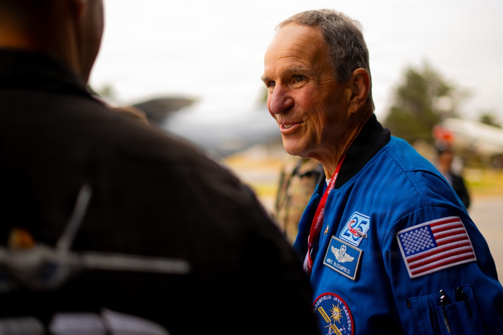 F-22 Raptor Aerial Demonstration Team performs at FIDAE 2024