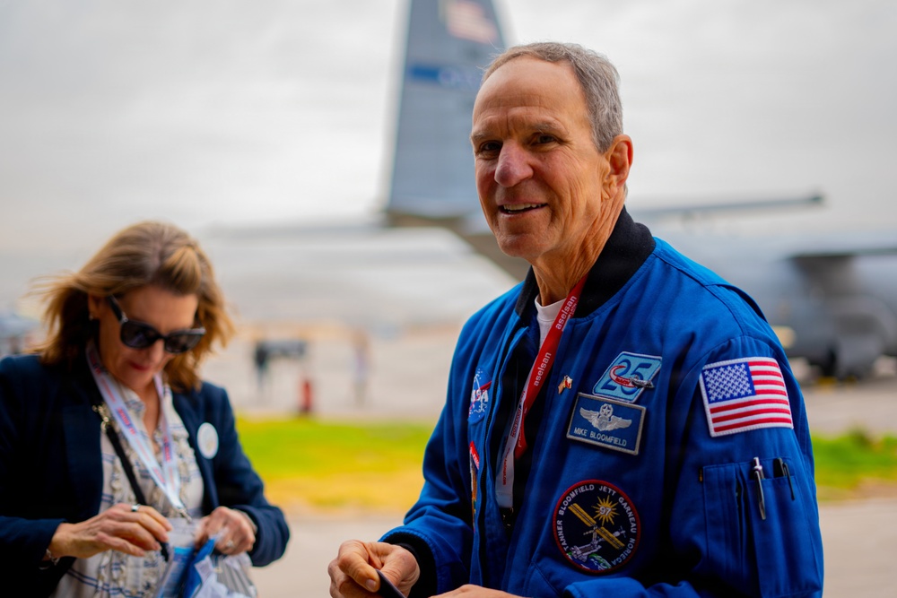 F-22 Raptor Aerial Demonstration Team performs at FIDAE 2024