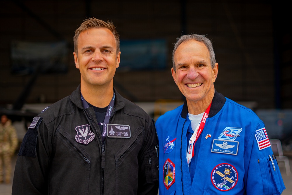 F-22 Raptor Aerial Demonstration Team performs at FIDAE 2024