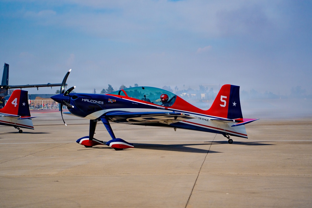 F-22 Raptor Aerial Demonstration Team performs at FIDAE 2024