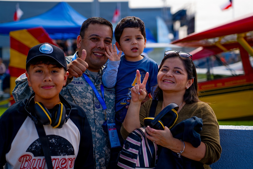 F-22 Raptor Aerial Demonstration Team performs at FIDAE 2024