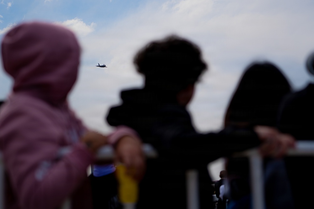 F-22 Raptor Aerial Demonstration Team performs at FIDAE 2024