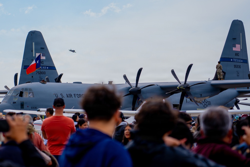 F-22 Raptor Aerial Demonstration Team performs at FIDAE 2024