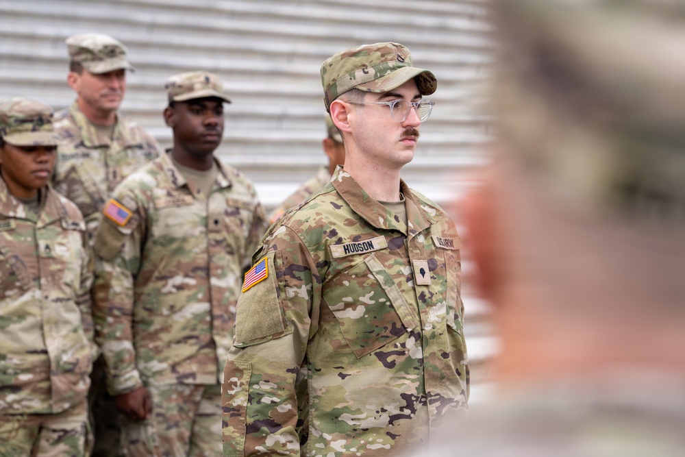 Alabama Guardsmen Meet Sen. Britt, Earn Promotions While Serving in D.C.