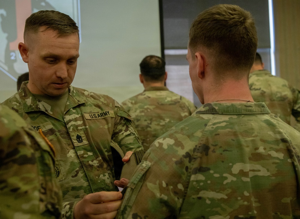 VRC Patching Ceremony