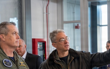 Rossi visits China Lake and Point Mugu