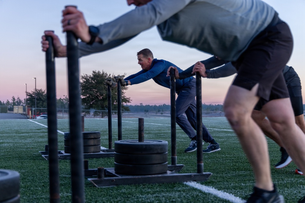 Rear Admiral Schafer visits the Red Empire