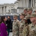 Alabama Guardsmen Meet Sen. Britt On Capitol Grounds