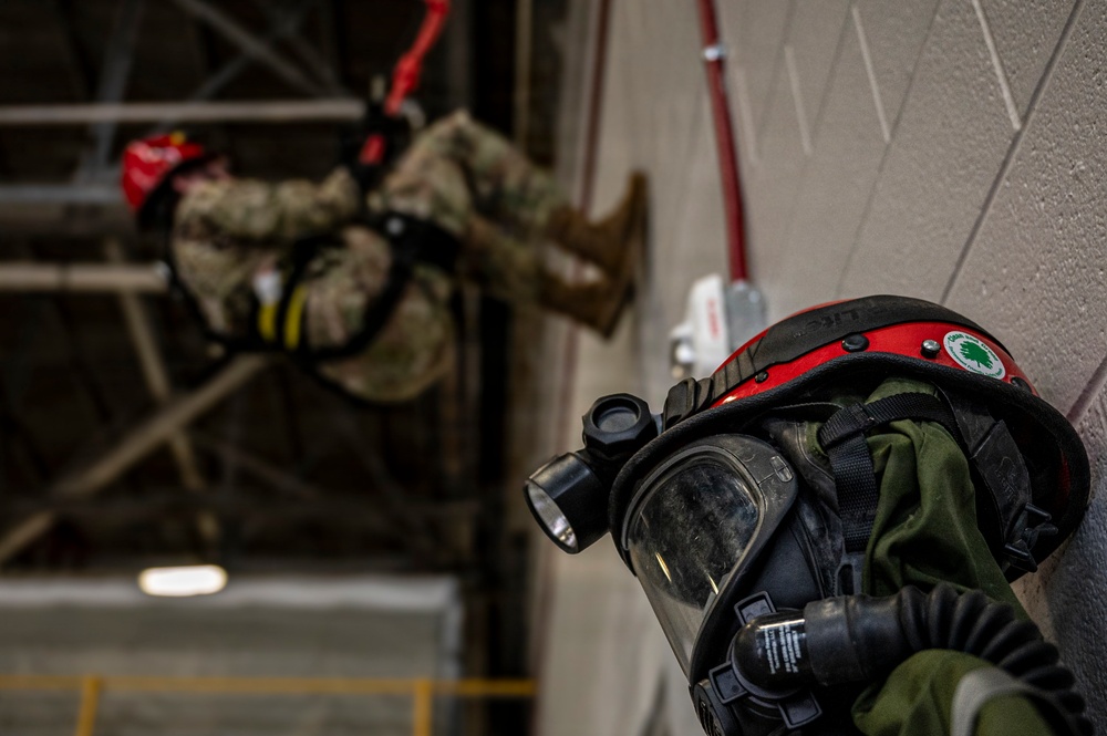 Rope confidence excersise