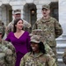 Alabama Guardsmen Meet Sen. Britt On Capitol Grounds