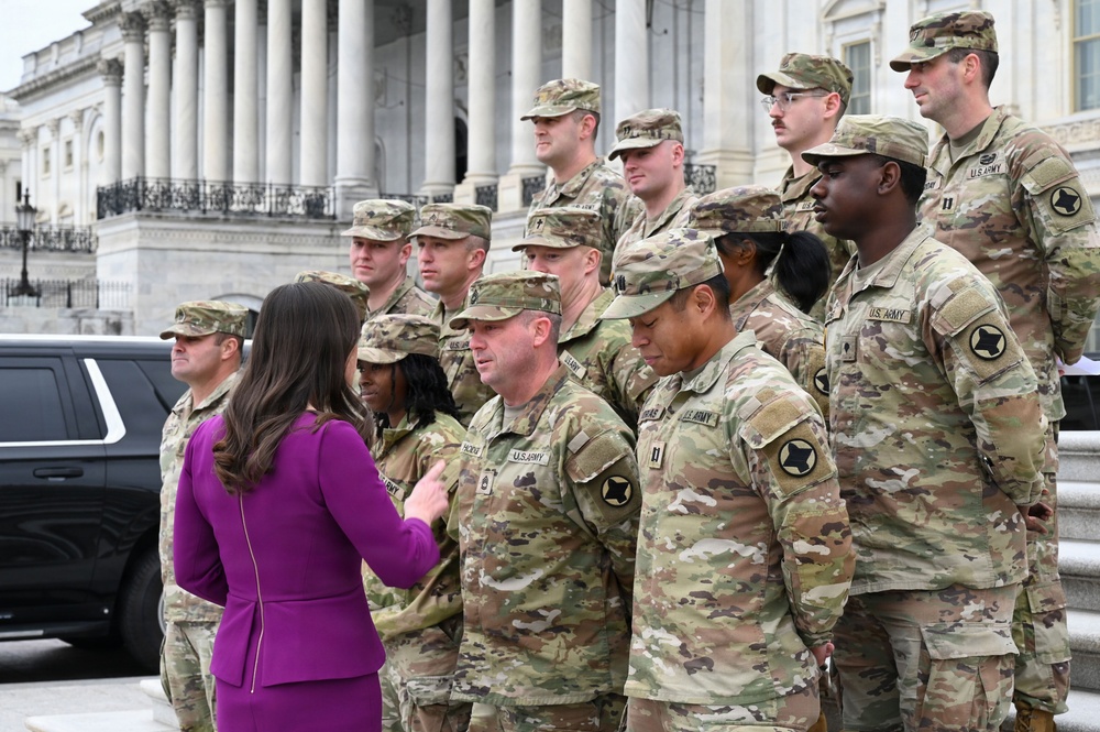 Alabama Senator Katie Britt Visits D.C. Joint Task Force