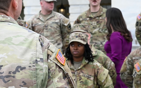 Alabama Senator Katie Britt Visits D.C. Joint Task Force