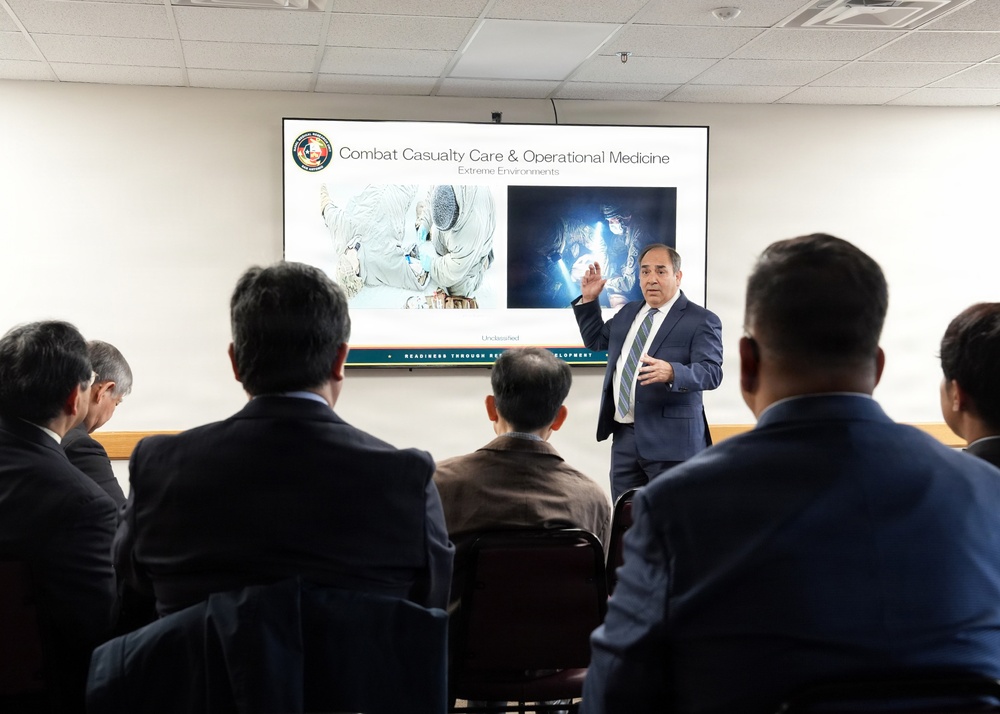 Representatives of Japan’s National Defense Medical College revisit NAMRU San Antonio