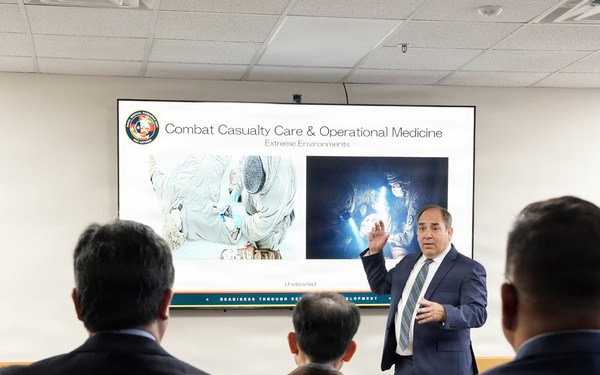 Representatives of Japan’s National Defense Medical College revisit NAMRU San Antonio