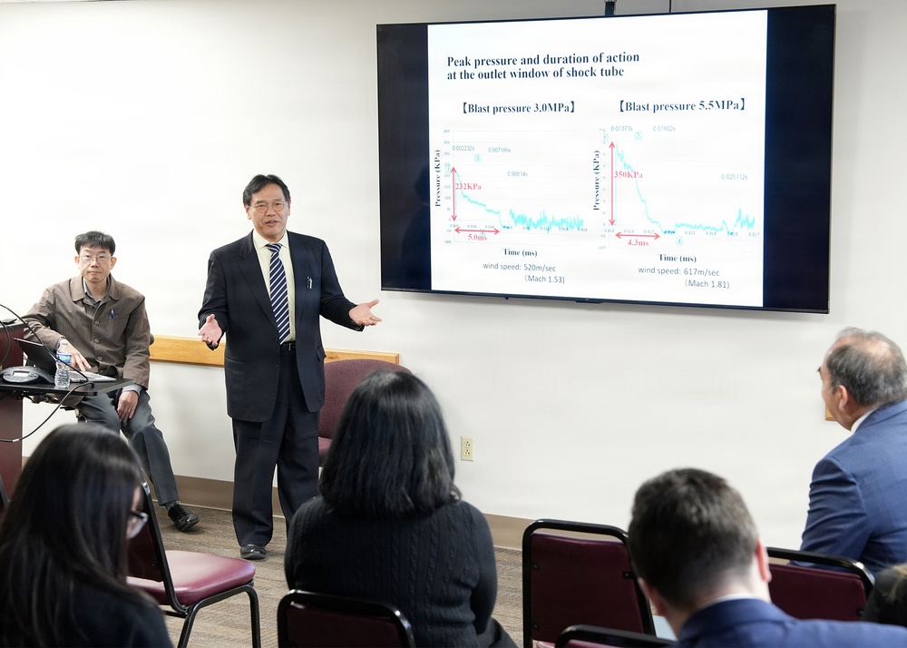 Representatives of Japan’s National Defense Medical College revisit NAMRU San Antonio