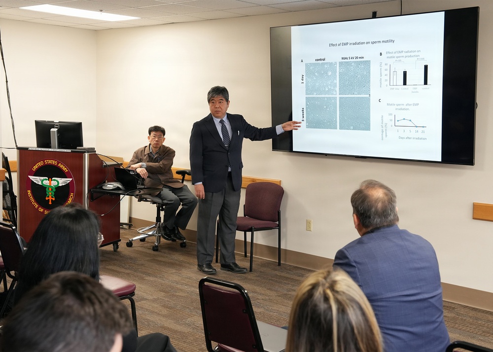 Representatives of Japan’s National Defense Medical College revisit NAMRU San Antonio