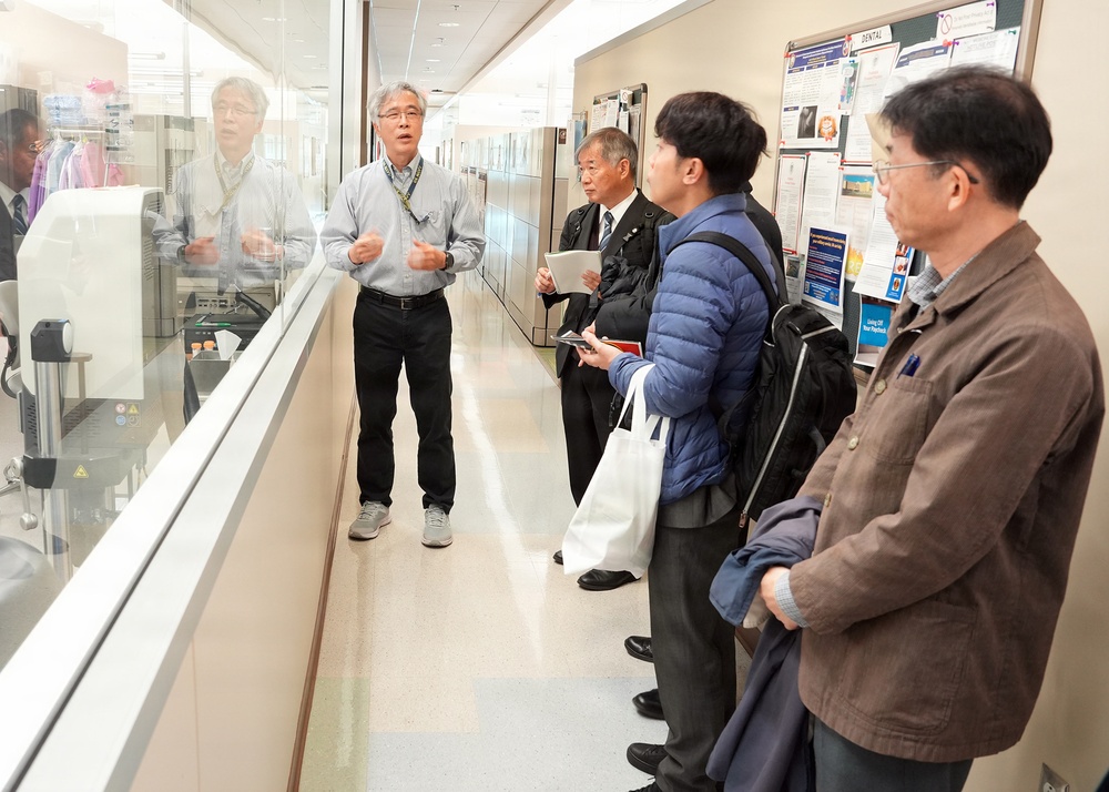 Representatives of Japan’s National Defense Medical College revisit NAMRU San Antonio