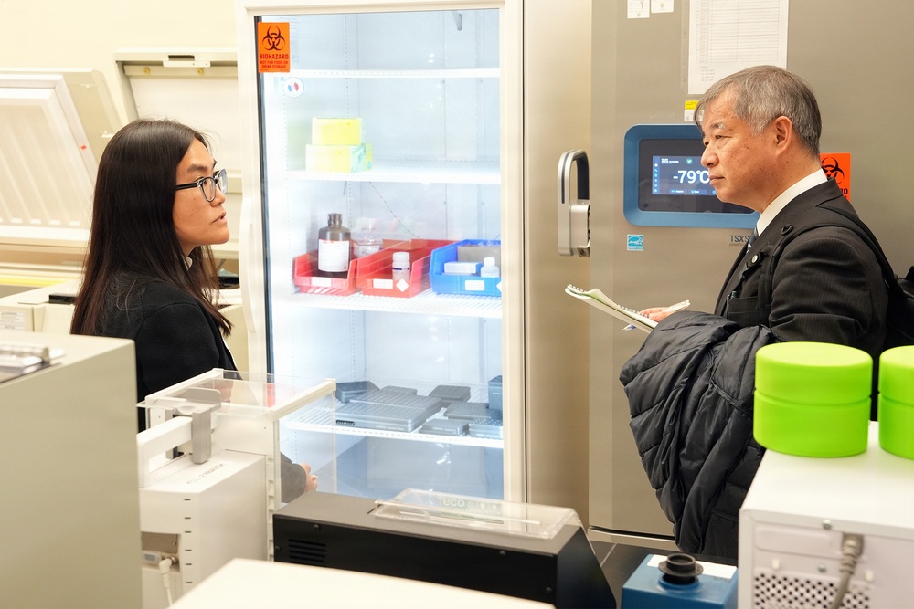 Representatives of Japan’s National Defense Medical College revisit NAMRU San Antonio