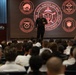 Rear Adm. T. J. Zerr speaks during WTI Re-Blue 2026