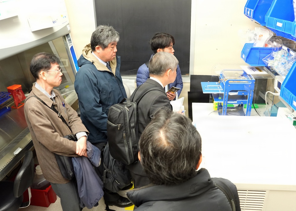 Representatives of Japan’s National Defense Medical College revisit NAMRU San Antonio