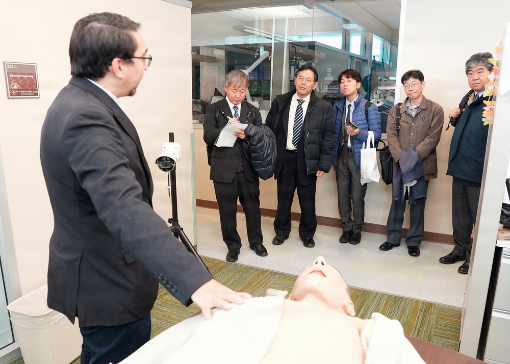 Representatives of Japan’s National Defense Medical College revisit NAMRU San Antonio