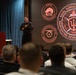 Rear Adm. T. J. Zerr speaks during WTI Re-Blue 2026