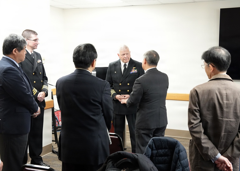 Representatives of Japan’s National Defense Medical College revisit NAMRU San Antonio
