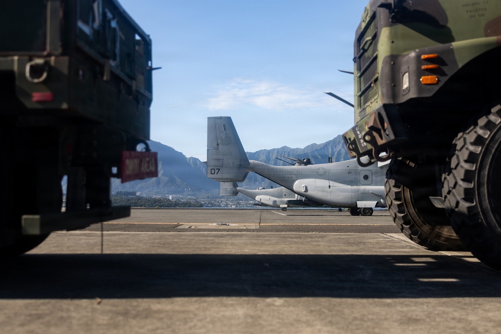 3rd LCT departs for Pohakuloa Training Area