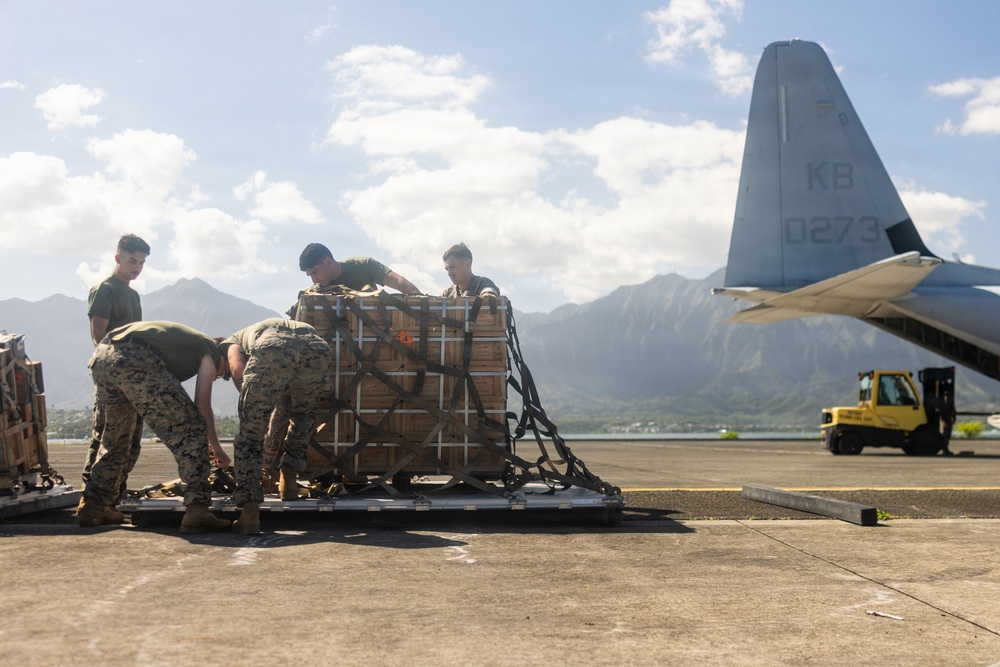 3rd LCT departs for Pohakuloa Training Area