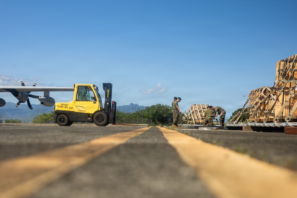 3rd LCT departs for Pohakuloa Training Area