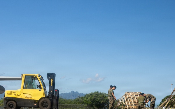 3rd LCT departs for Pohakuloa Training Area