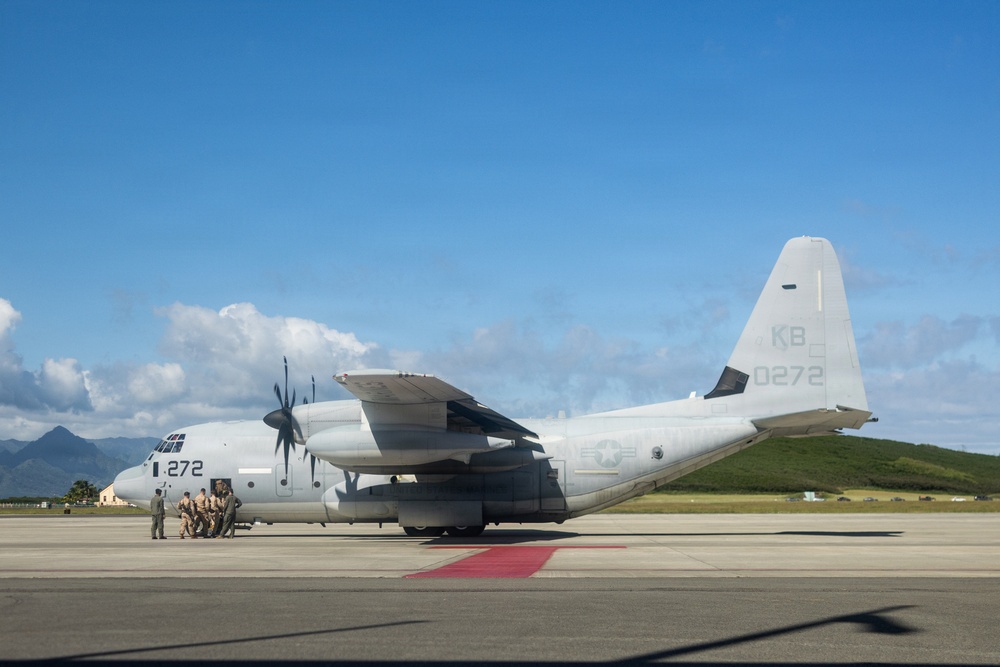 3rd LCT departs for Pohakuloa Training Area