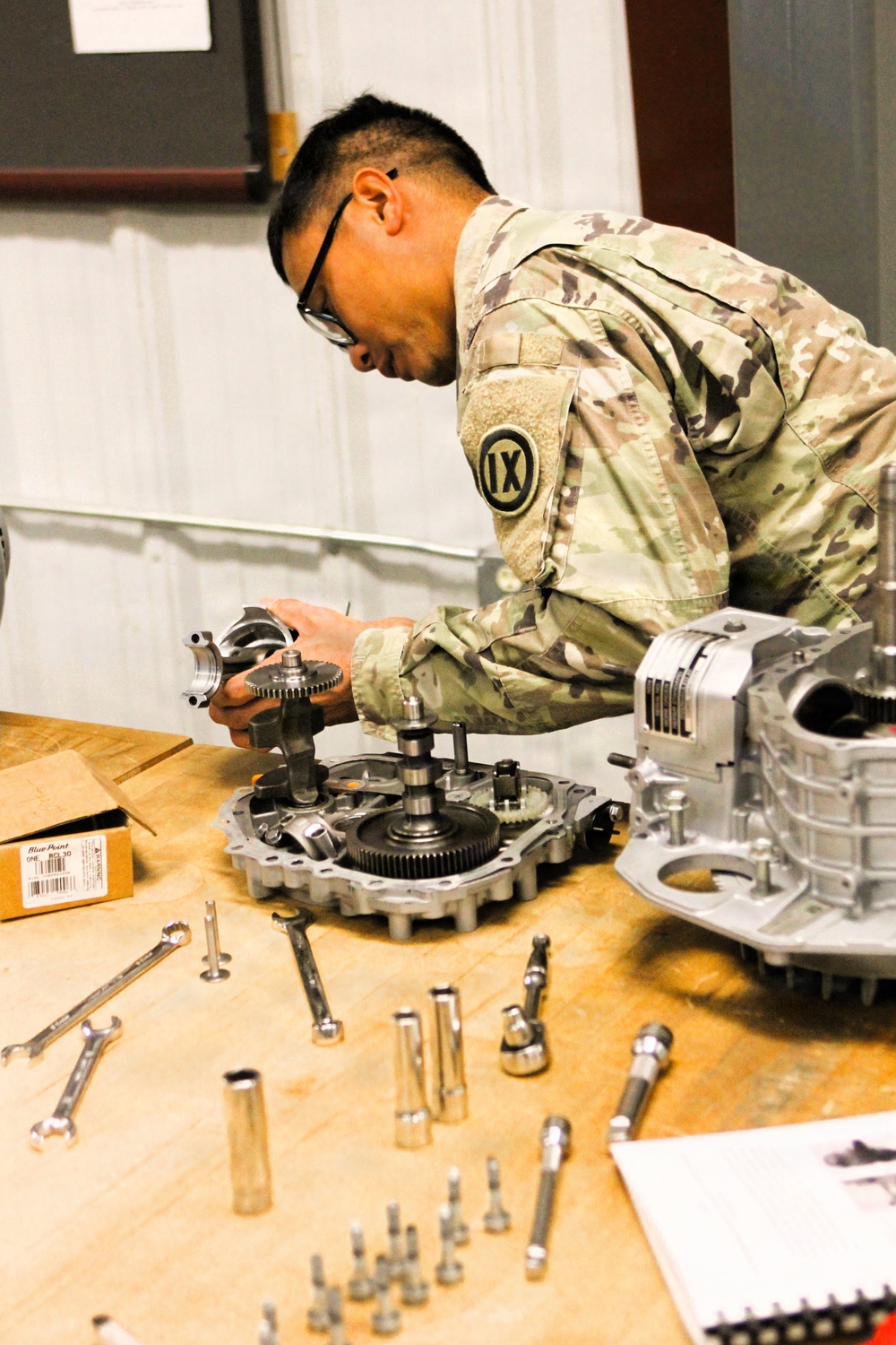 Soldiers train to earn 91J MOS at RTS-Maintenance at Fort McCoy