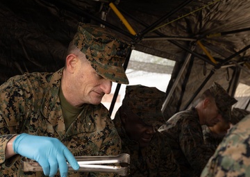 U.S. Marines showcase teamwork while competing for the Major General William Pendleton Thompson Hill Food Service Award