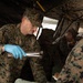 U.S. Marine Corps reservists with MWSS 472 undergo a food inspection for the Major General William Pendleton Thompson Hill Food Service Award
