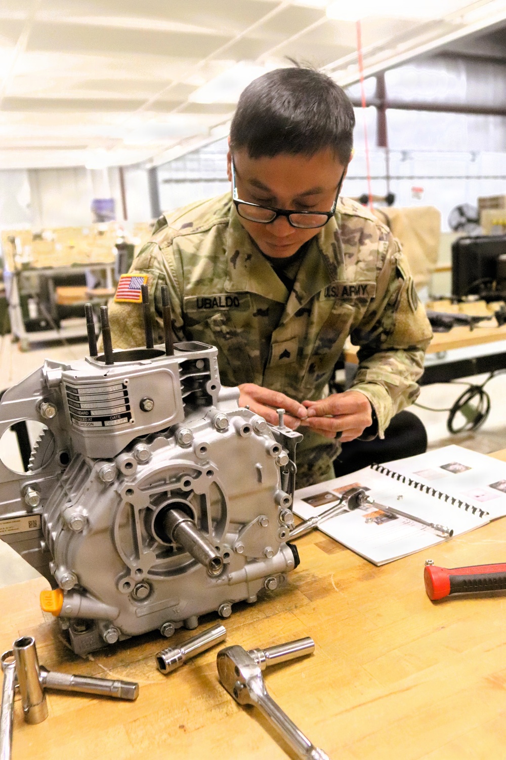 Soldiers train to earn 91J MOS at RTS-Maintenance at Fort McCoy