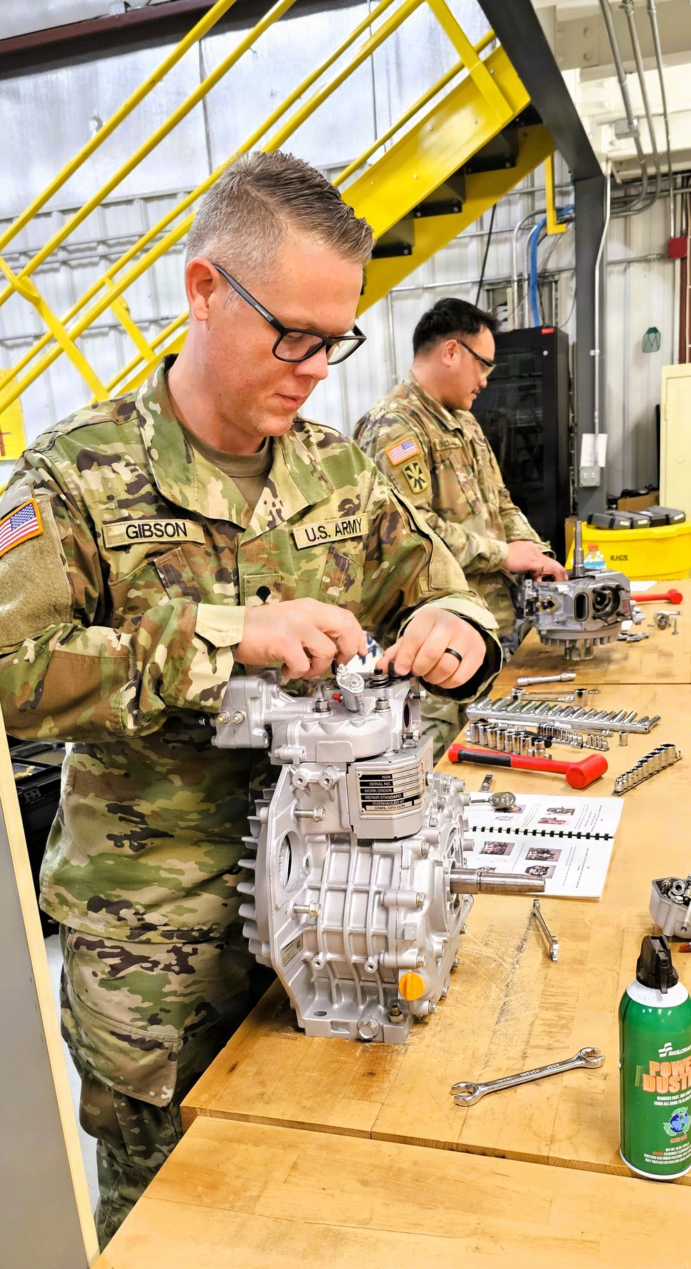 Soldiers train to earn 91J MOS at RTS-Maintenance at Fort McCoy