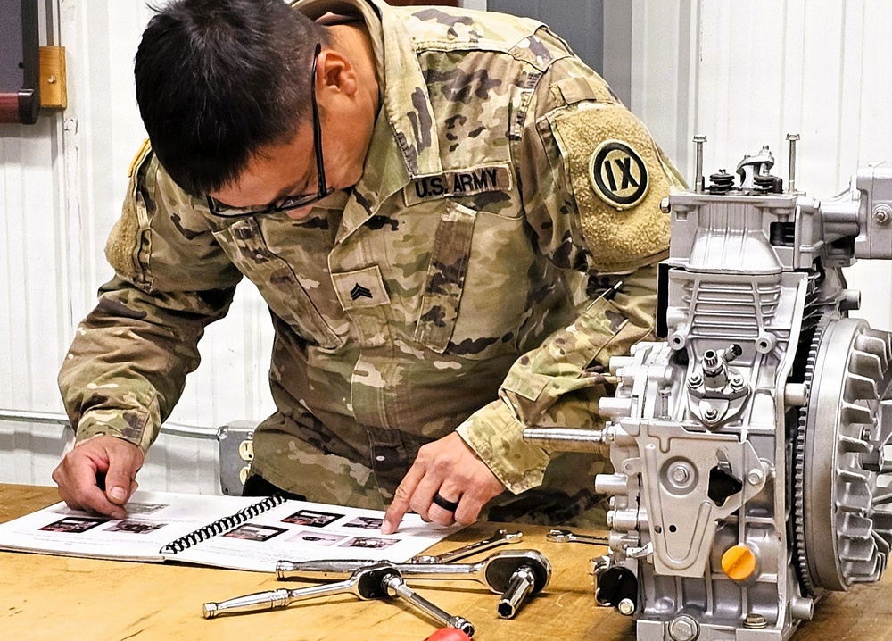 Soldiers train to earn 91J MOS at RTS-Maintenance at Fort McCoy