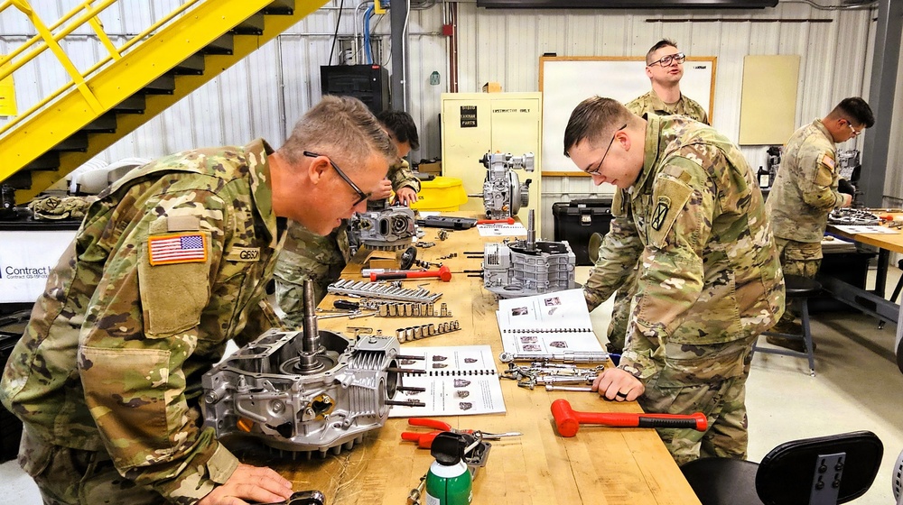 Soldiers train to earn 91J MOS at RTS-Maintenance at Fort McCoy