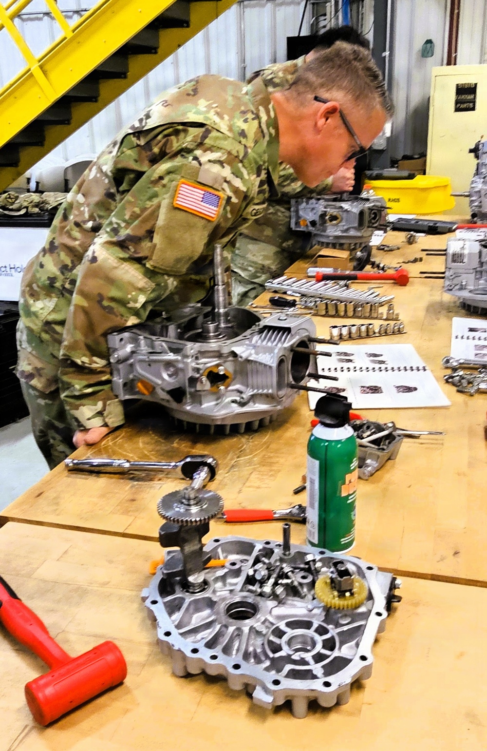 Soldiers train to earn 91J MOS at RTS-Maintenance at Fort McCoy