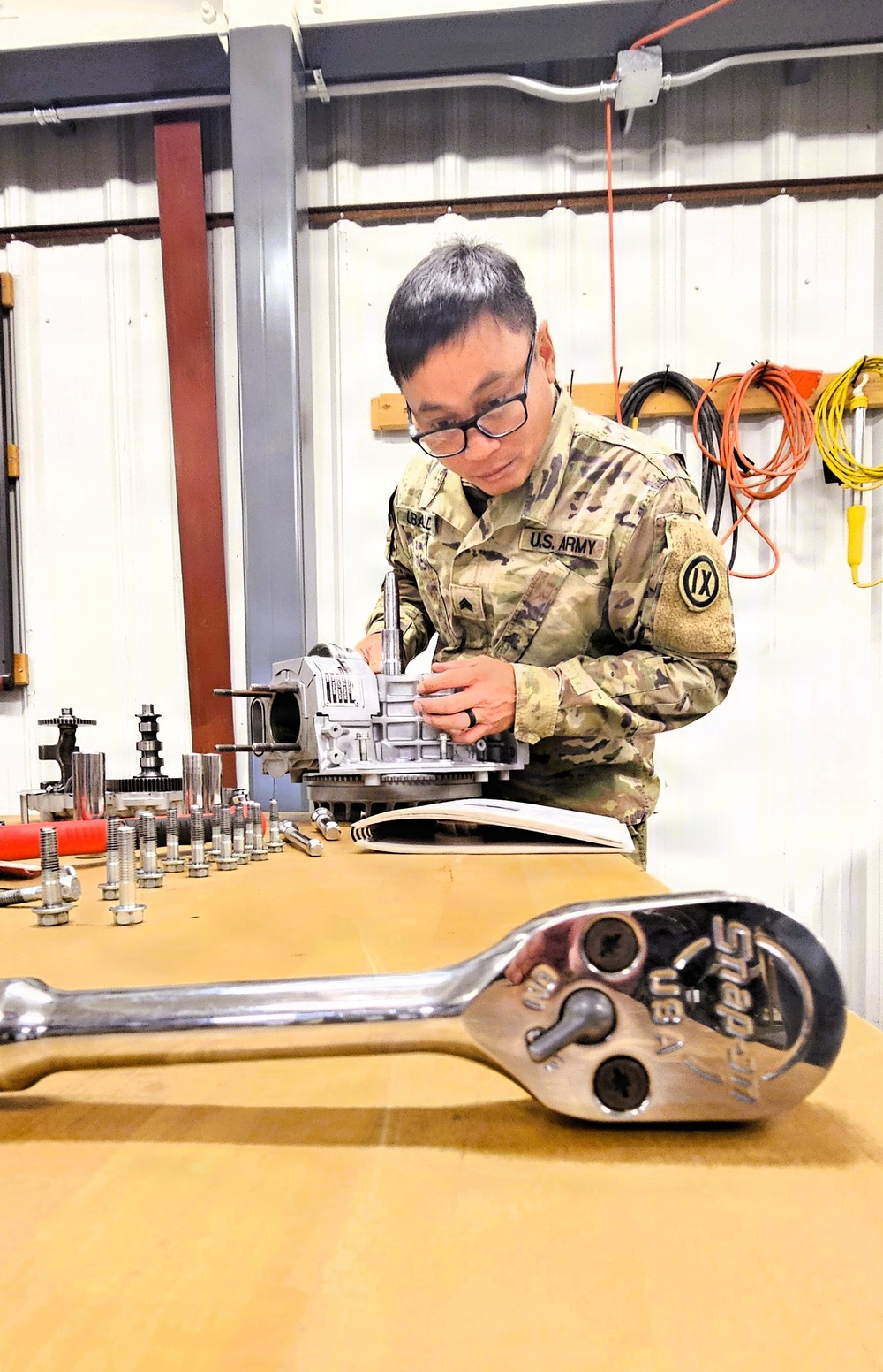 Soldiers train to earn 91J MOS at RTS-Maintenance at Fort McCoy
