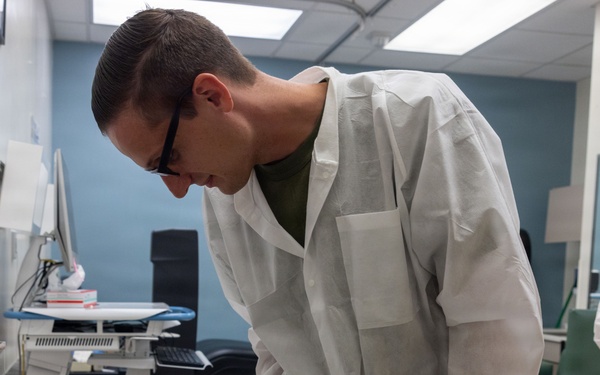 Camp Blaz corpsmen conduct on the job training to increase Camp Blaz capabilities